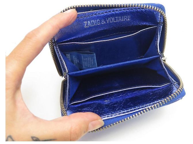 Zadig & Voltaire ZADIG& VOLTAIRE MINI ZV QUILTED LEATHER WALLET - view 4