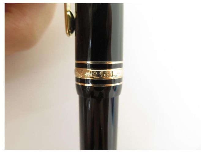 PENNA A SFERA MONTBLANC MEISTERSTÜCK LEGRAND 161 MB10456 PENNA A SFERA DORATA Nero - vista 5