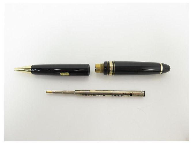 PENNA A SFERA MONTBLANC MEISTERSTÜCK LEGRAND 161 MB10456 PENNA A SFERA DORATA Nero - vista 8