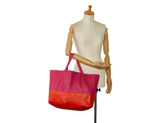 Céline Bicolor Horizontal Cabas Tote - view 12