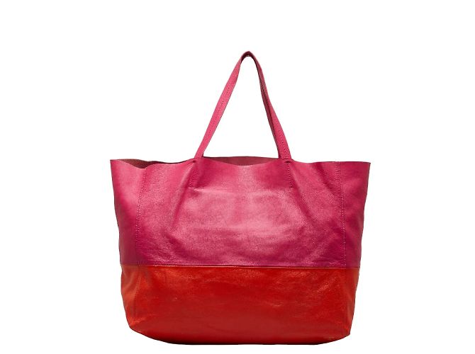 Céline Bicolor Horizontal Cabas Tote - view 3
