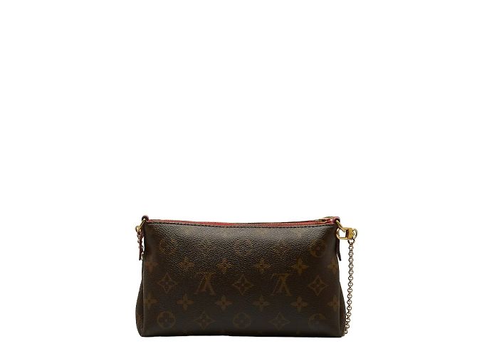 Louis Vuitton Monogramm-Pallas-Clutch M41638 Braun - Ansicht 4
