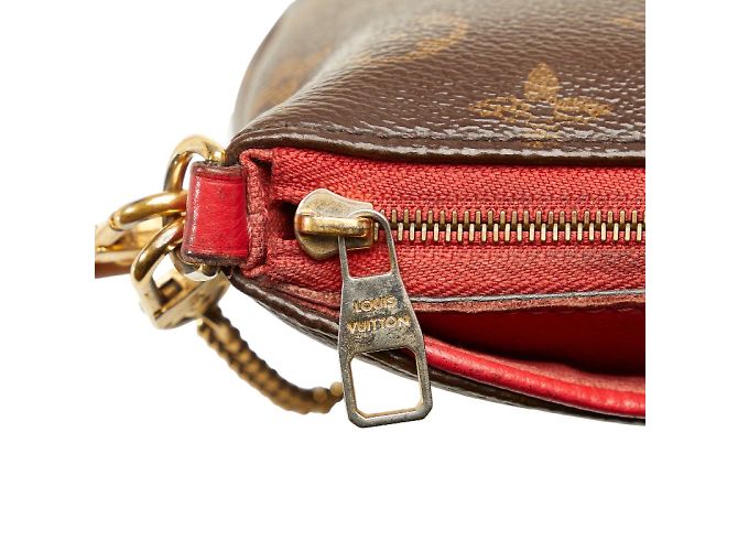 Louis Vuitton Monogramm-Pallas-Clutch M41638 Braun - Ansicht 6