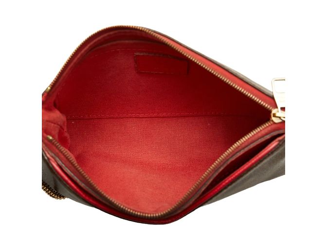 Louis Vuitton Monogramm-Pallas-Clutch M41638 Braun - Ansicht 7