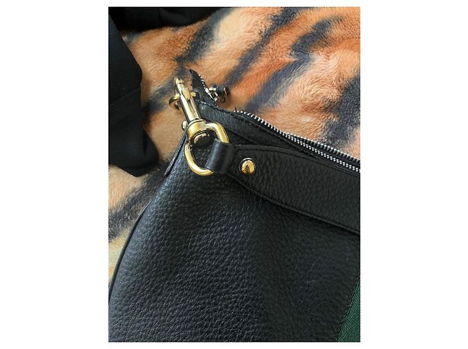 Marmont Borsa da viaggio Gucci in pelle nera Nero - vista 8