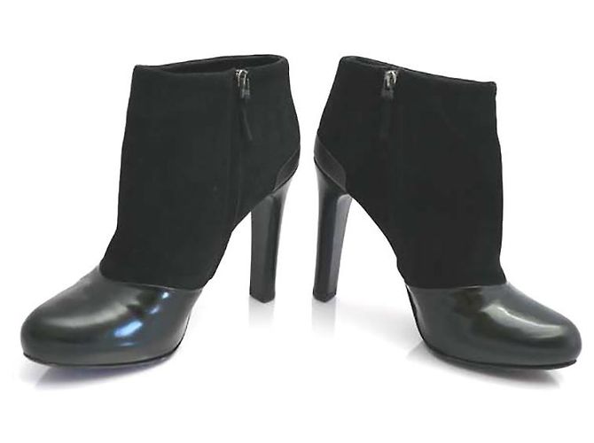 Stivaletti Fendi in pelle nera Nero - vista 2