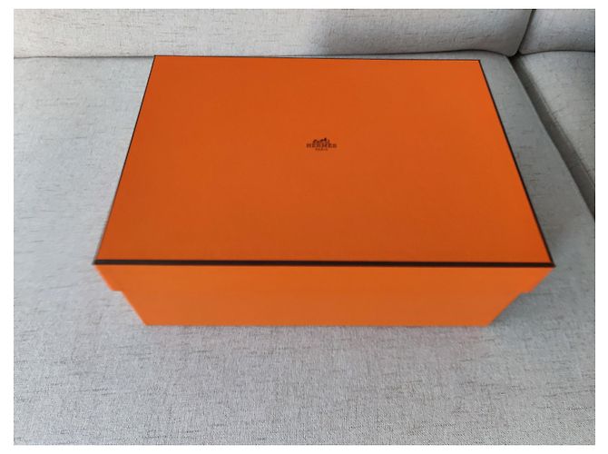 Hermès Hermes Della Cavalleria in pelle di vitello Blue Tadelakt con GHW - vista 5