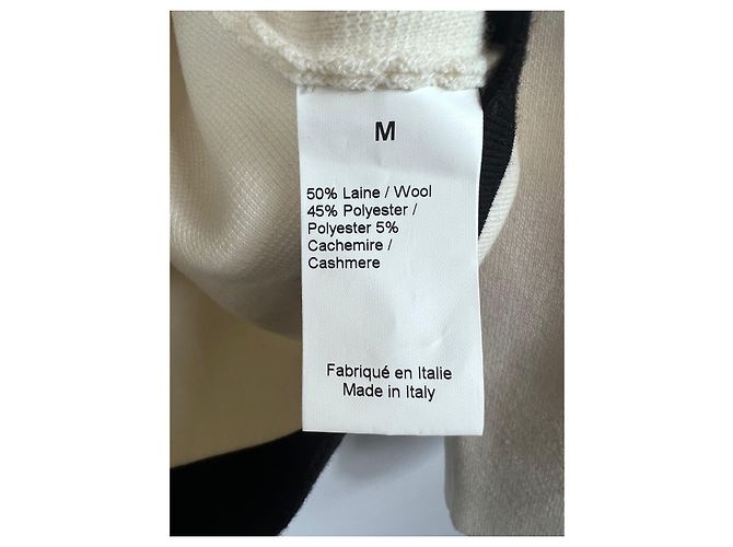 Sonia Rykiel Blazer aus Wolle Creme M Roh - Ansicht 3