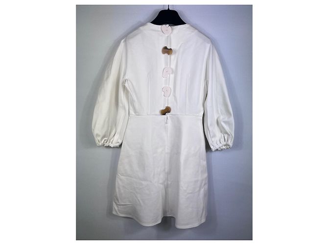 Kleid Tibi Creme Roh - Ansicht 2