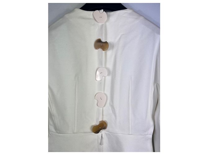 Kleid Tibi Creme Roh - Ansicht 3