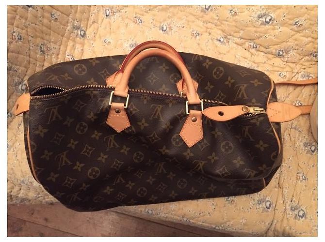 Louis Vuitton Speedy 40 monogramma - vista 10