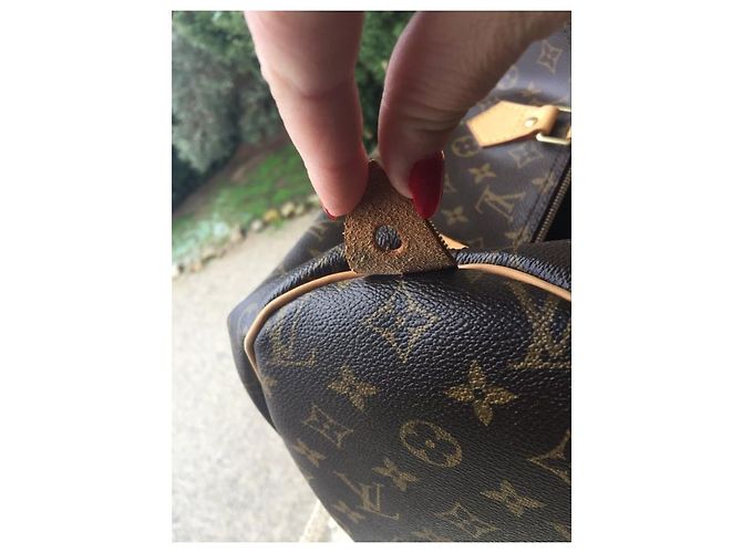 Louis Vuitton Speedy 40 monogramma - vista 7