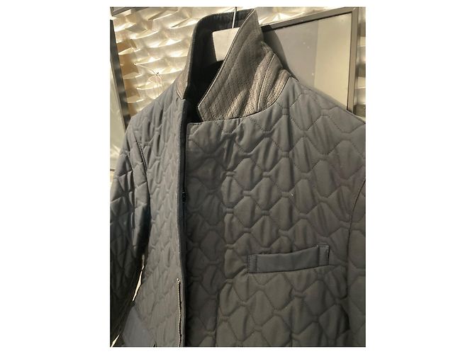 Burberry Steppjacke Marineblau - Ansicht 4