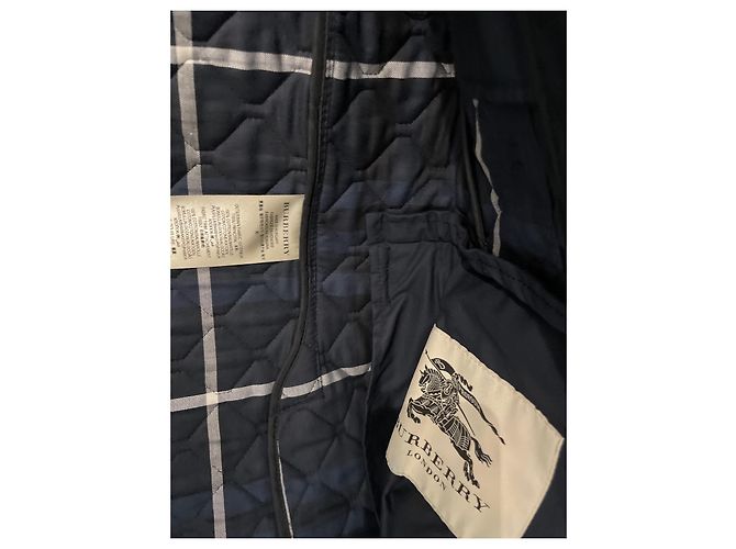 Burberry Steppjacke Marineblau - Ansicht 6