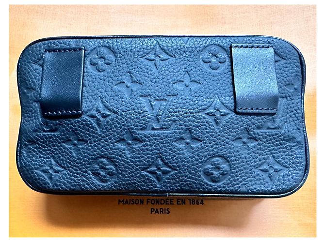 Wolga-Beutel Louis Vuitton Schwarz - Ansicht 7