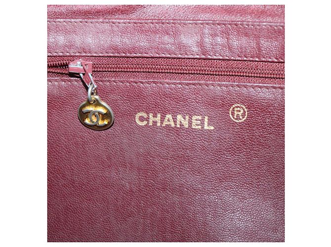 CHANEL Borsa a tracolla con catena Pelle di agnello Nero CC Auth bs7954 - vista 17