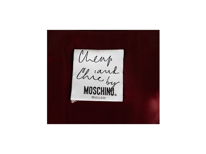 Moschino Cheap & Chic Chaqueta a Cuadros con Botones de Corazón - vista 9
