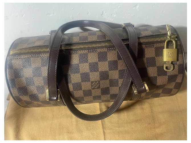 Louis Vuitton Papillon Borsa in Pelle Monogram Monogramma - vista 2