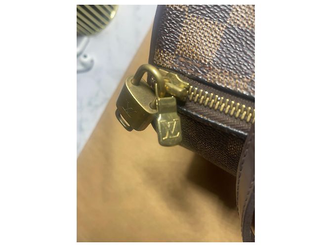 Louis Vuitton Papillon Borsa in Pelle Monogram Monogramma - vista 4
