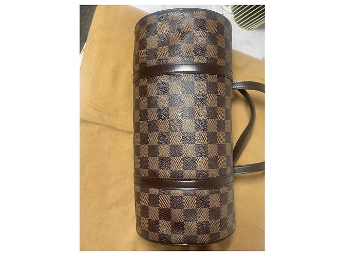 Louis Vuitton Papillon Borsa in Pelle Monogram Monogramma - vista 7