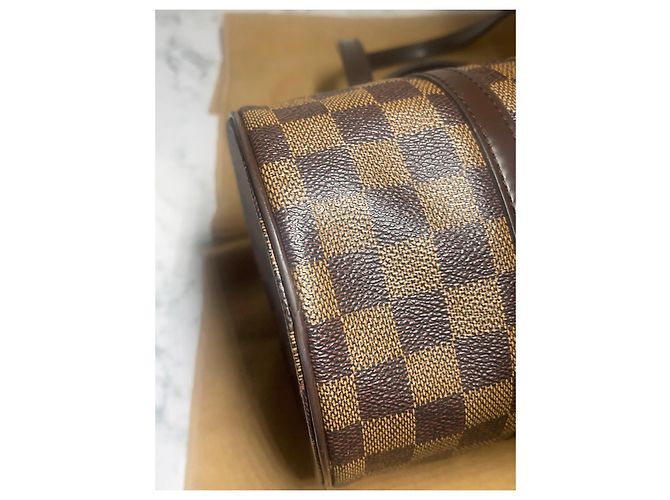Louis Vuitton Papillon Borsa in Pelle Monogram Monogramma - vista 8