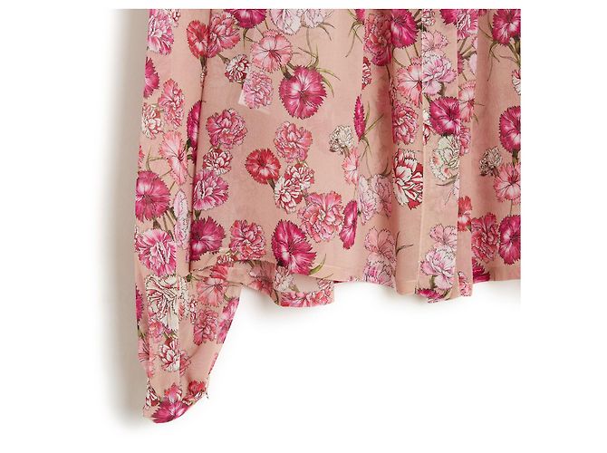 Giambattista Valli Rosa Georgette-Nelken FR40 Pink - Ansicht 2