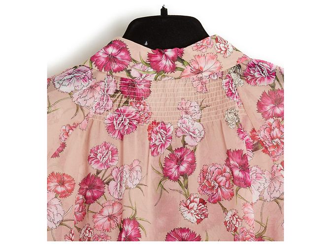 Giambattista Valli Rosa Georgette-Nelken FR40 Pink - Ansicht 5
