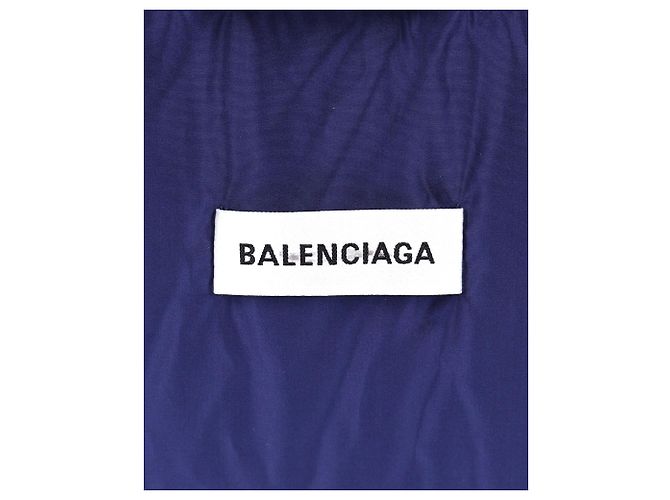Balenciaga Chaqueta Acolchada New Swing En Poliéster Azul - vista 2