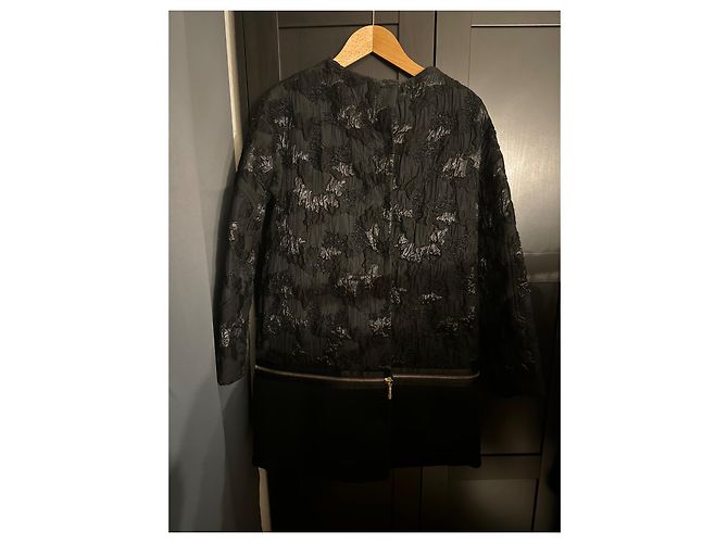 Autre Marque Piumino Moncler Gamme Rouge nero lucido - vista 2