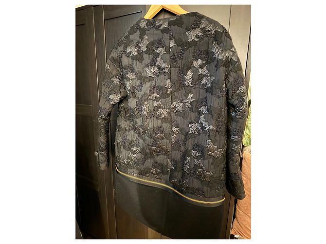 Autre Marque Piumino Moncler Gamme Rouge nero lucido - vista 3