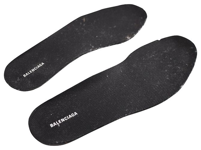 Everyday Sneakers Triple S di Balenciaga in poliestere nero - vista 6