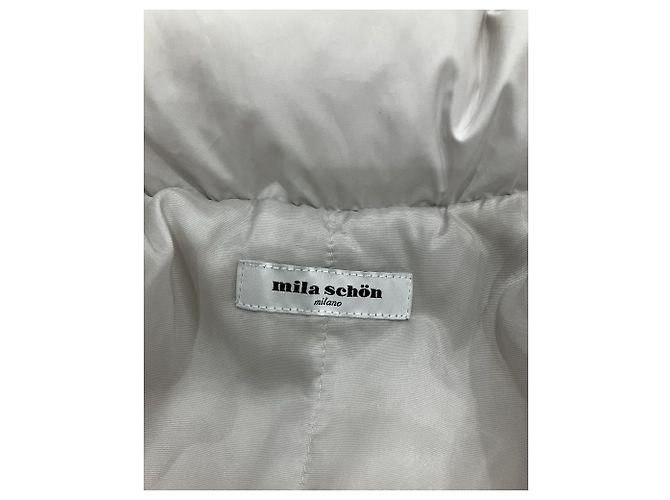 Mila Schön Abrigo de plumas Mila Schon Talla:40 Capa - vista 3