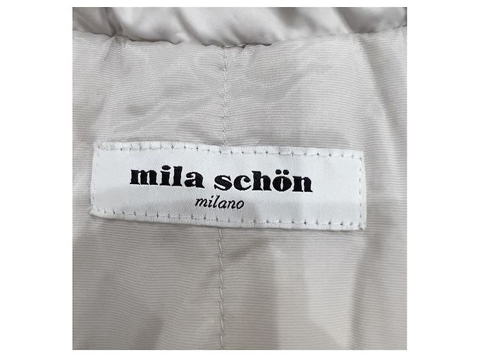 Mila Schön Abrigo de plumas Mila Schon Talla:40 Capa - vista 4