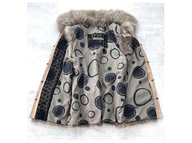Chaqueta Simonetta Ravizza Castaño Gris - vista 6