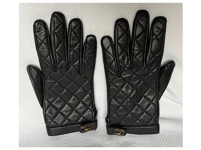 Chanel Handschuhe Schwarz - Ansicht 2