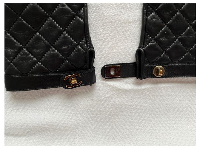Chanel Handschuhe Schwarz - Ansicht 5