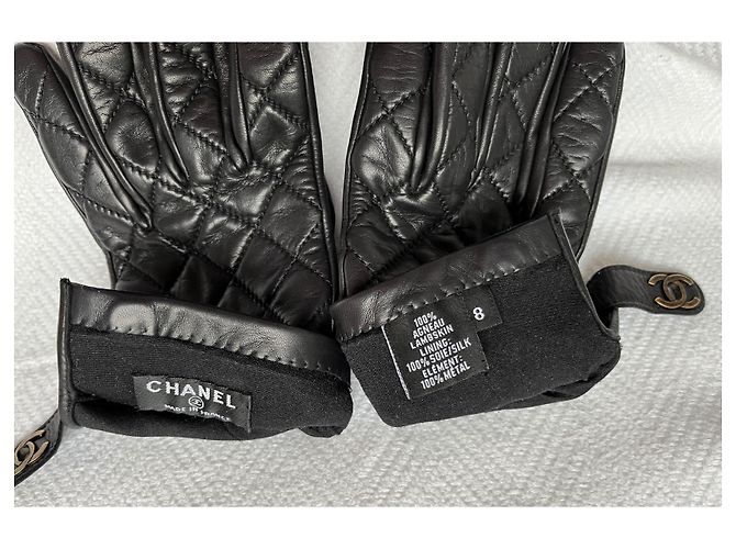 Chanel Handschuhe Schwarz - Ansicht 6