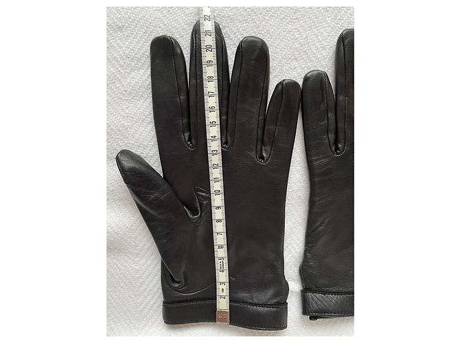Chanel Handschuhe Schwarz - Ansicht 9