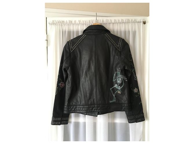 Zadig & Voltaire Kawai Lederjacke Perfecto schwarz - Ansicht 3