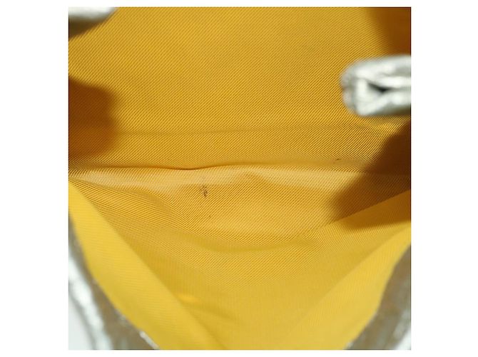 LOUIS VUITTON Monogram Lime Pochette PM Pochette Argento M95576 auth 53400 - vista 10
