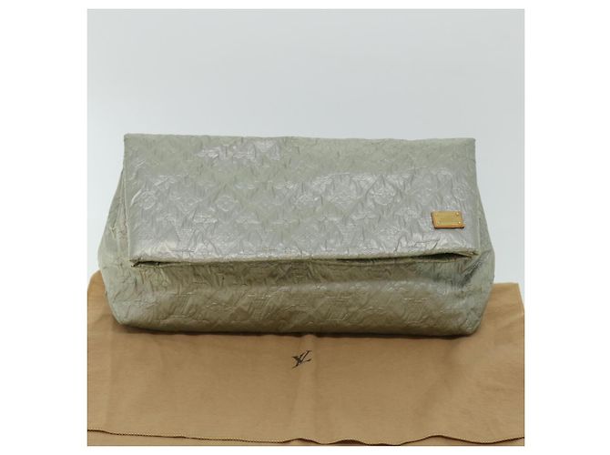 LOUIS VUITTON Monogram Lime Pochette PM Pochette Argento M95576 auth 53400 - vista 12