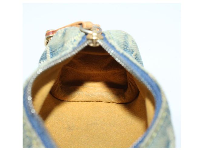LOUIS VUITTON Monogramm Denim Trousse Speedy PM Beutel Blau M.95082 LV Auth bs7796 - Ansicht 18
