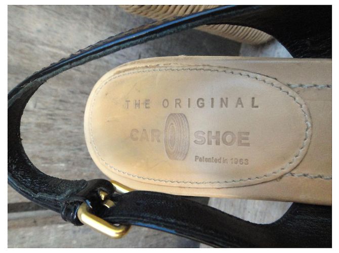 Car Shoes Sandali Car Shoe p 38 Nero - vista 3