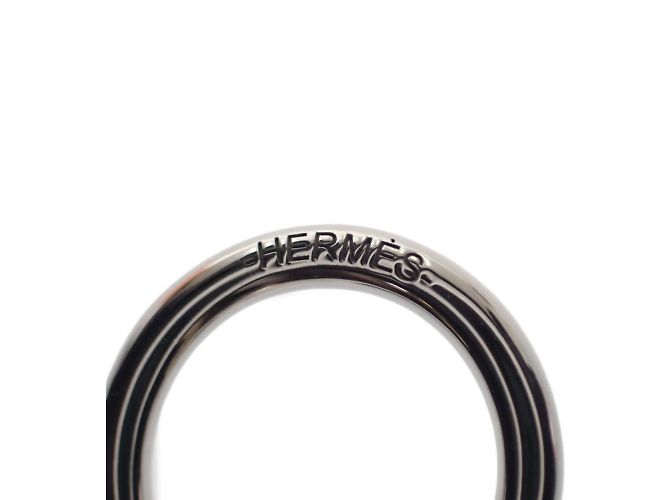 Hermès Charms Mors a Jouet Twilly Ring 603329S Silvery - view 3