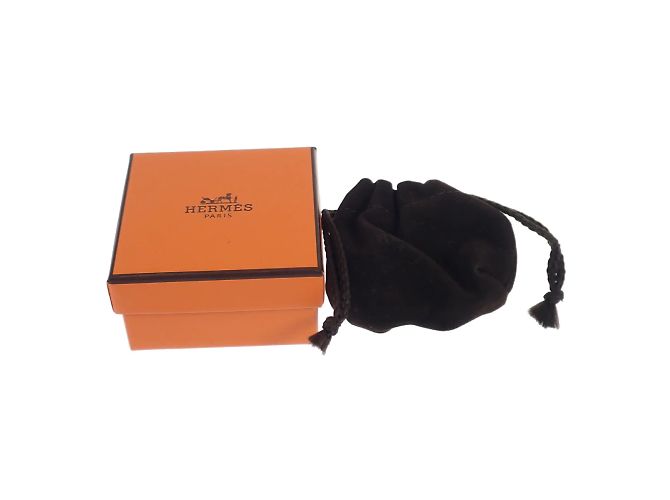 Hermès Charms Mors a Jouet Twilly Ring 603329S Silvery - view 5