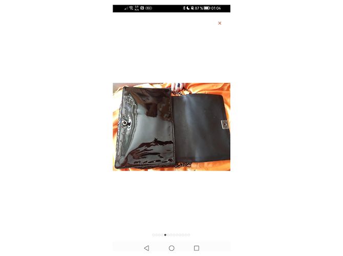Borsa a mano Chanel Boy Large Nera con Catena Nero - vista 8