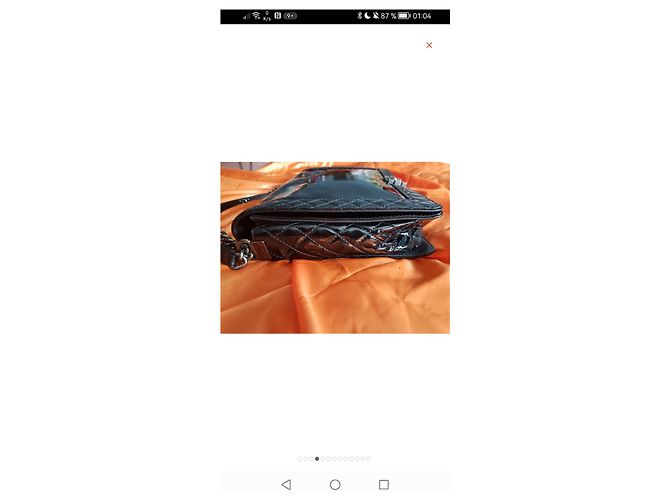 Borsa a mano Chanel Boy Large Nera con Catena Nero - vista 9