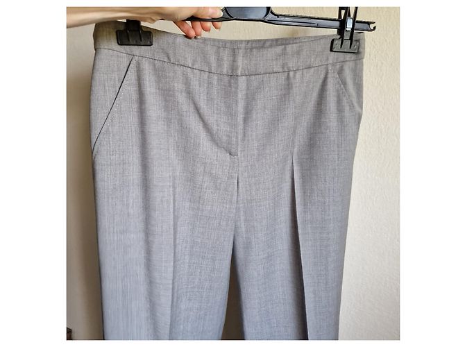 Calça Alexander Smith de lã cinza - vista 3