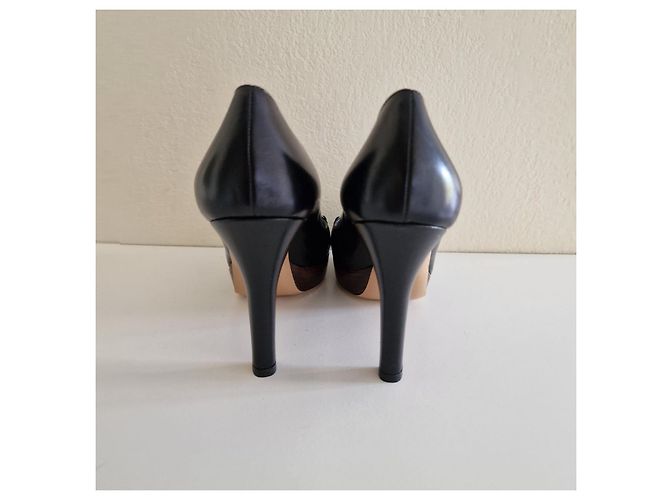 Décolleté Gucci in pelle nera Nero - vista 4