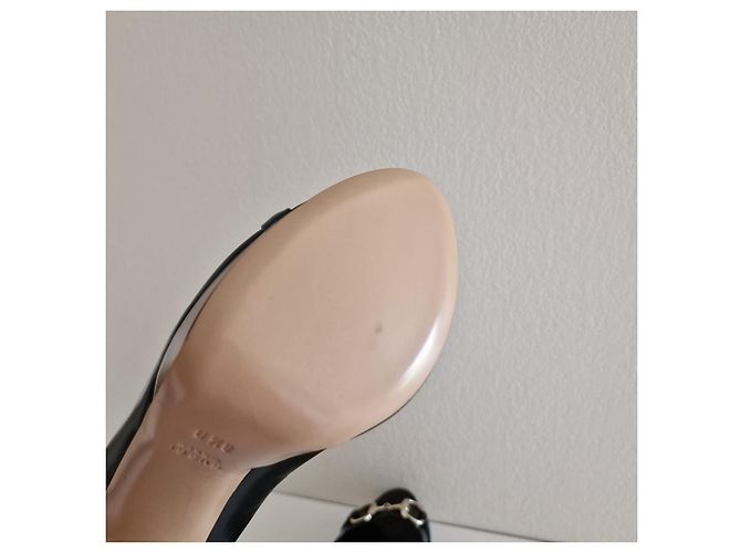 Décolleté Gucci in pelle nera Nero - vista 5